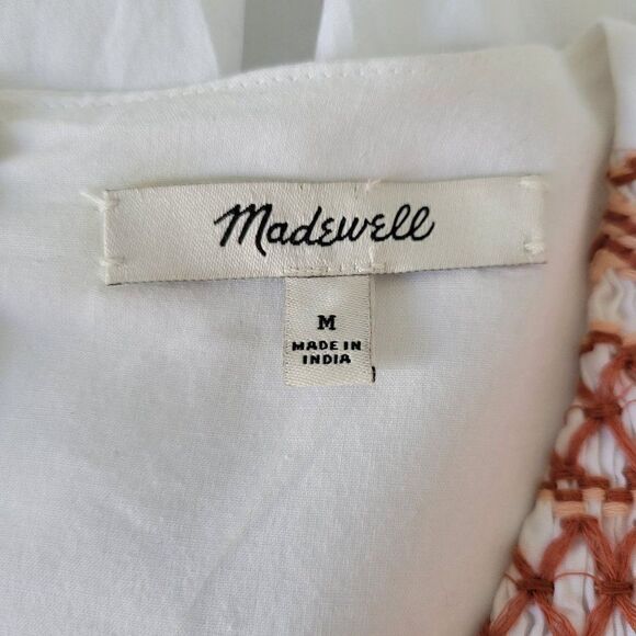 Madewell Boho Embroidered Dress (Size M) - Picture 6 of 11